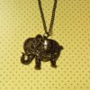 colar elefante ouro velho 2